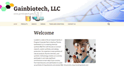Desktop Screenshot of gainbiotech.com